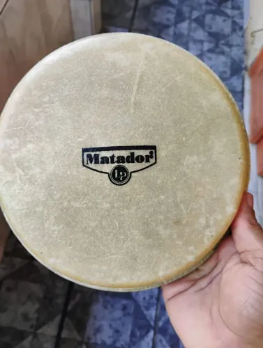 Pele de Bongo LP matador couro