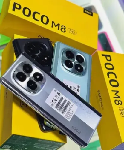 Poco M8 5G 8GB de RAM, 256GB interno da Xiaomi.