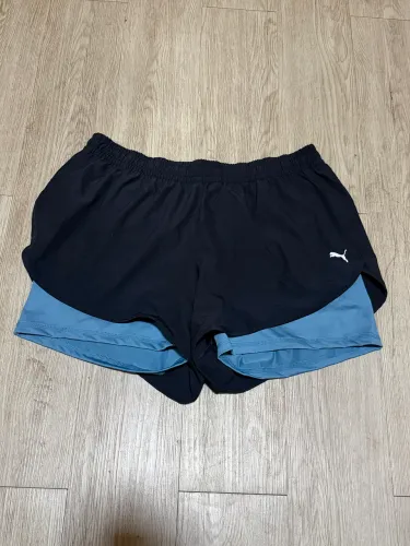 Shorts puma 2 in 1 corrida