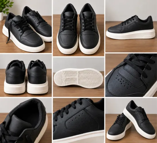 Tênis Casual Preto Masculino Tam. 41 - Novo