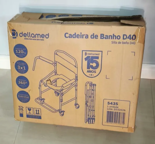 Cadeira de banho D40 Dellamed