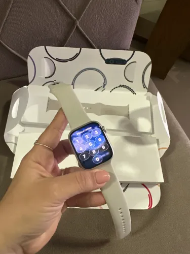 Apple Watch Series 9 - 45mm - Impecável + Caixa e Acessórios Originais