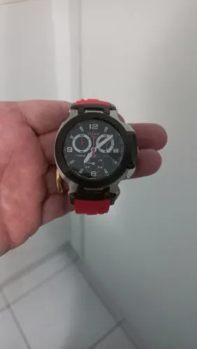RELÓGIO (TISSOT)* T RACE MOTO GP *-CRONÓGRAFO-# MOSTRADOR PRETO #