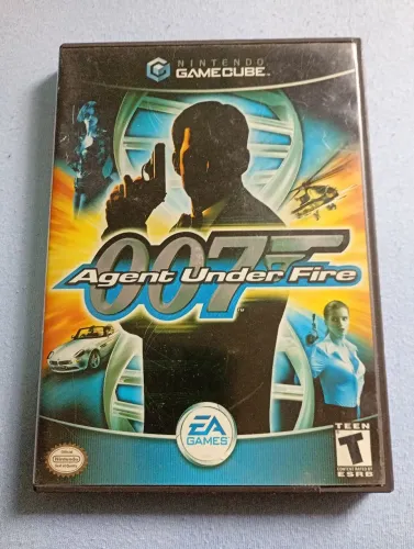 Caixa 007 agent under fire Nintendo game cube