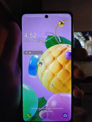 Celular LGk62 64gb Semi novo