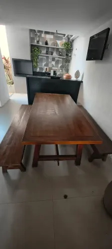 Conjunto de madeira