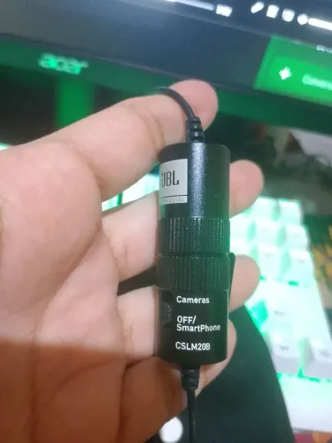 MICROFONE DE LAPELA JBL ORIGINAL 