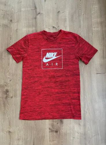 Camiseta masculina tam P vermelha mescla Nike