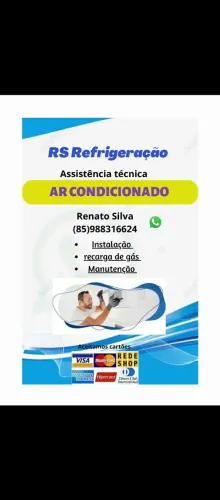 Manutenção e instalação ar condicionado