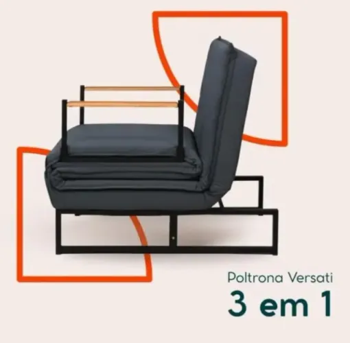 Poltrona Cama/ Reclinável (01 Lugar)
