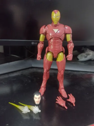 Iron Man extremis do pack do mandarim Marvel legends