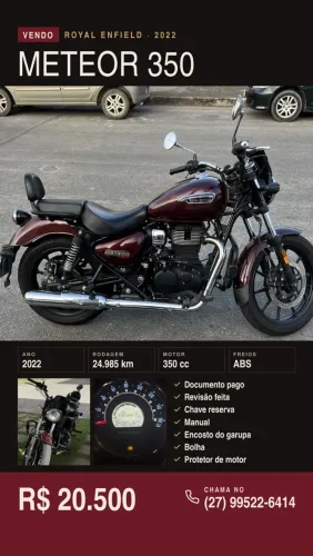 Royal Enfield Meteor Stellar 350cc ABS 2022