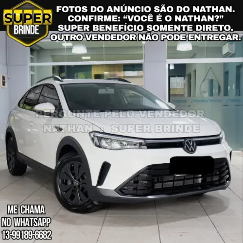 NIVUS SENSE 1.0 200 TSI AUT FLEX 2026 - 4 MIL KM - NOVÍSSIMO + GARANTIA DE FÁBRICA 