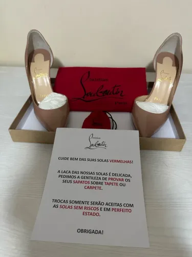CHRISTIAN LOUBOUTIN SCARPIN IRIZA 100MM .