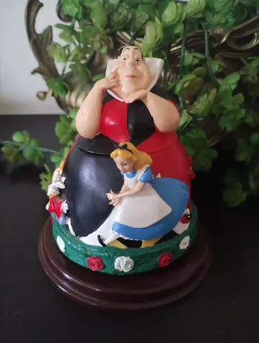 Porta Joias Alice Disney 
