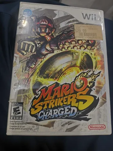 Jogo Nintendo Wii Mario Strikers charged usado 