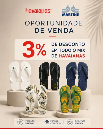 Compre havaianas para a sua loja