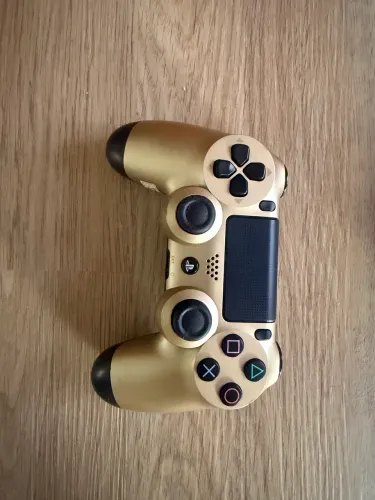 Controle PS4 Sony DualShock 4 Gold Dourado Original - Funcionando