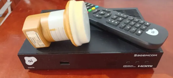 Conversor TV OI com LNBF simples 