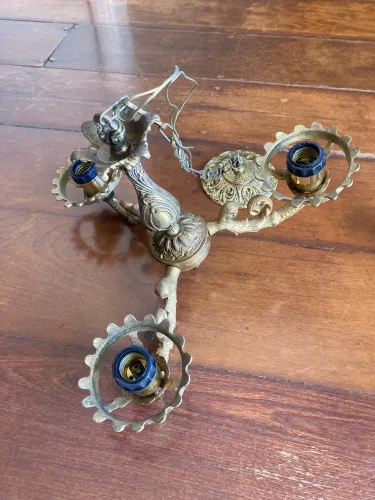 Lustre vintage ferro