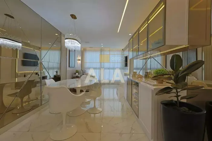 Apartamento totalmente mobiliado com 3 quartos e área de lazer completa no bairro Prado