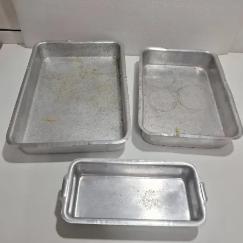 Formas Assadeira em alumínio 24cm 26cm e 31cm Tabuleiro