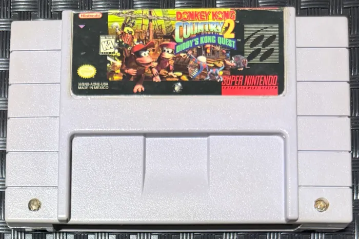 Donkey Kong Country 2 SNES Original Salva Jogo Nintendo