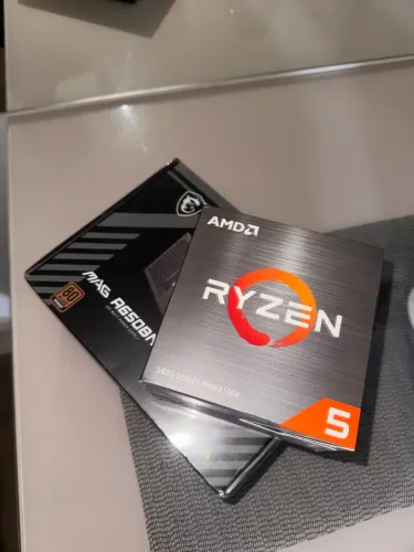 Kit Upgrade(Novo Lacrado): AMD Ryzen 5 5500 + Fonte MSI MAG A650BN 650W 80 Plus Bronze