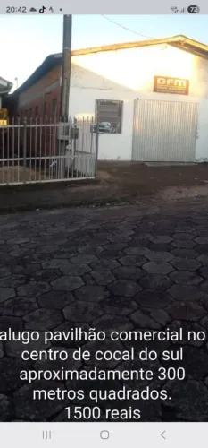 Galpão para locação 