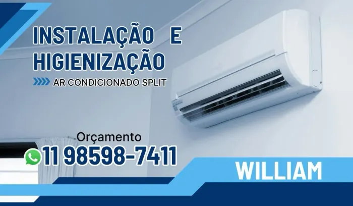 Instalação de ar condicionado 