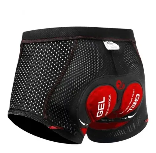 Bermuda/Cueca de Ciclismo Bike Forro Gel Italiano Profissional