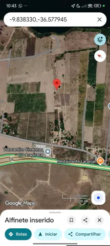 VENDO 2 LOTES DE CHÁCARA EM CONDOMÍNIO - ARAPIRACA,AL