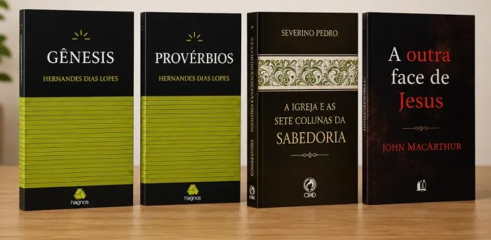 Hernandes Dias Lopes Gênesis e Provérbios + John MacArthur - Severino Pedro 