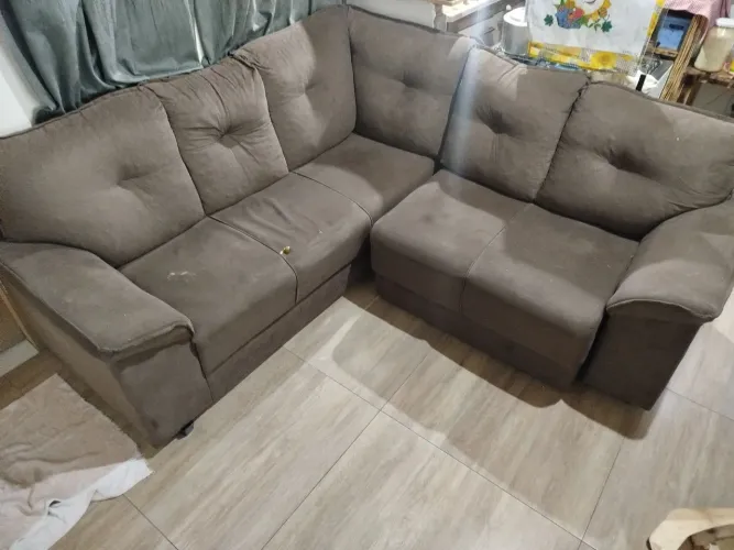 VENDO sofá de 5 lugares usado