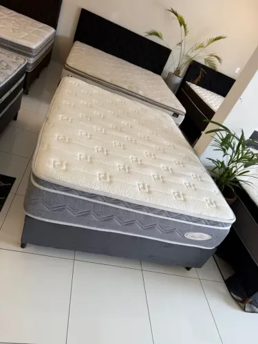 Colchão Casal LATEX SEMINOVO TOP - Entrego! 