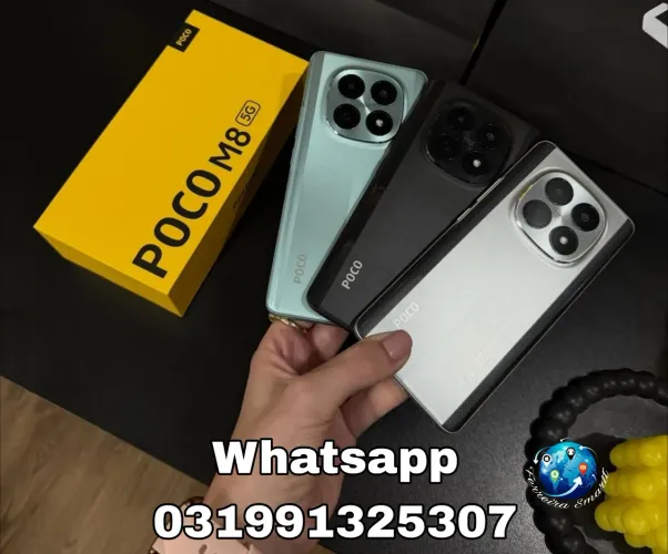 Poco M8 5G Xiaomi Novo Lacrado com Garantia, Frete Grátis e Brindes