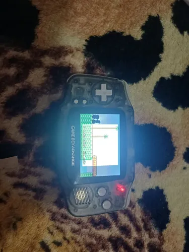 Console game boy advanced GBA mod LED e Bateria
