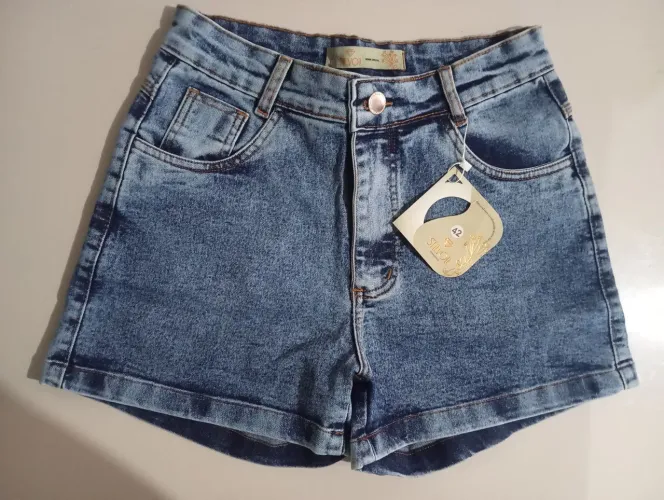 Short jeans Feminino