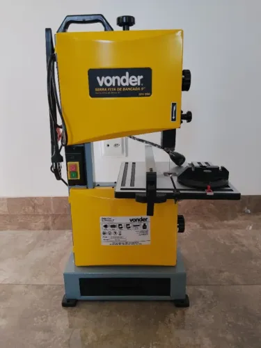 Serra Fita de Bancada Vonder 9? - 127V | 300W - Excelente Estado