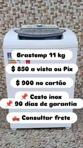 Máquinas de lavar semi novas