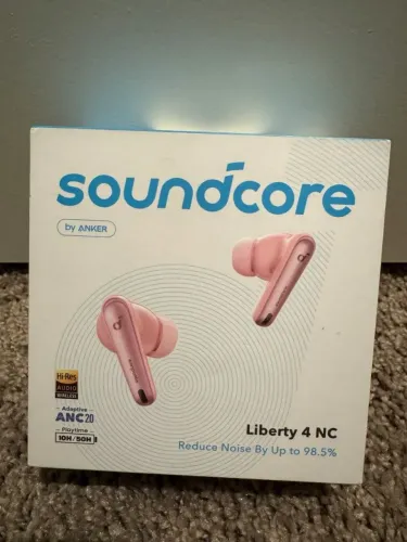 Fone de Ouvido Anker Liberty 4 NC Rosa - Lacrado