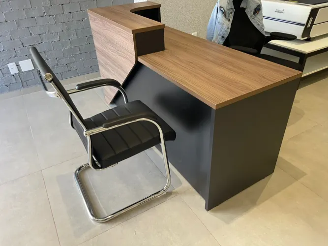 BALCÃO RECEPÇÃO ATENDIMENTO LOJA IKONOFFICE 