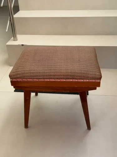 Banco vintage apoio de pé