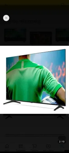 Smart TV LG UHD AI UA75 55 polegadas HDR10 Pro Processador ?7 AI Ger8 webOS 25