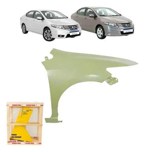 Paralama Honda City 2008 2009 A 2014 S/furo Tanque Ld