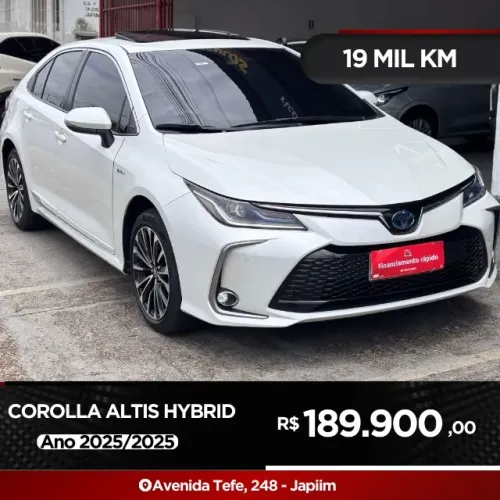 Toyota Corolla Altis Prem. Hybrid 1.8 Flex AUT 2025