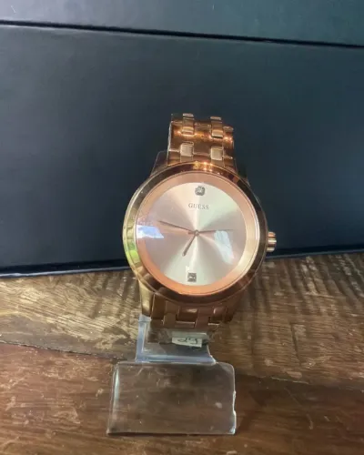 Relógio De Pulso Guess Diamond Unissex (Usado)