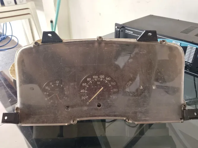 Painel de instrumentos com relógio para Escort 1987 a 1992