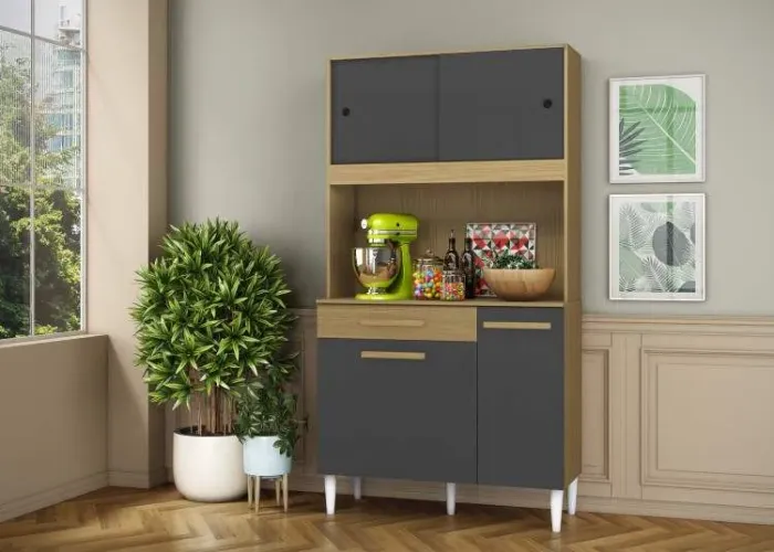 Kit Cozinha Compacta Roma