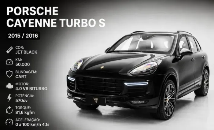 Porsche Cayenne Turbo S 4.5/4.8 32V 2016